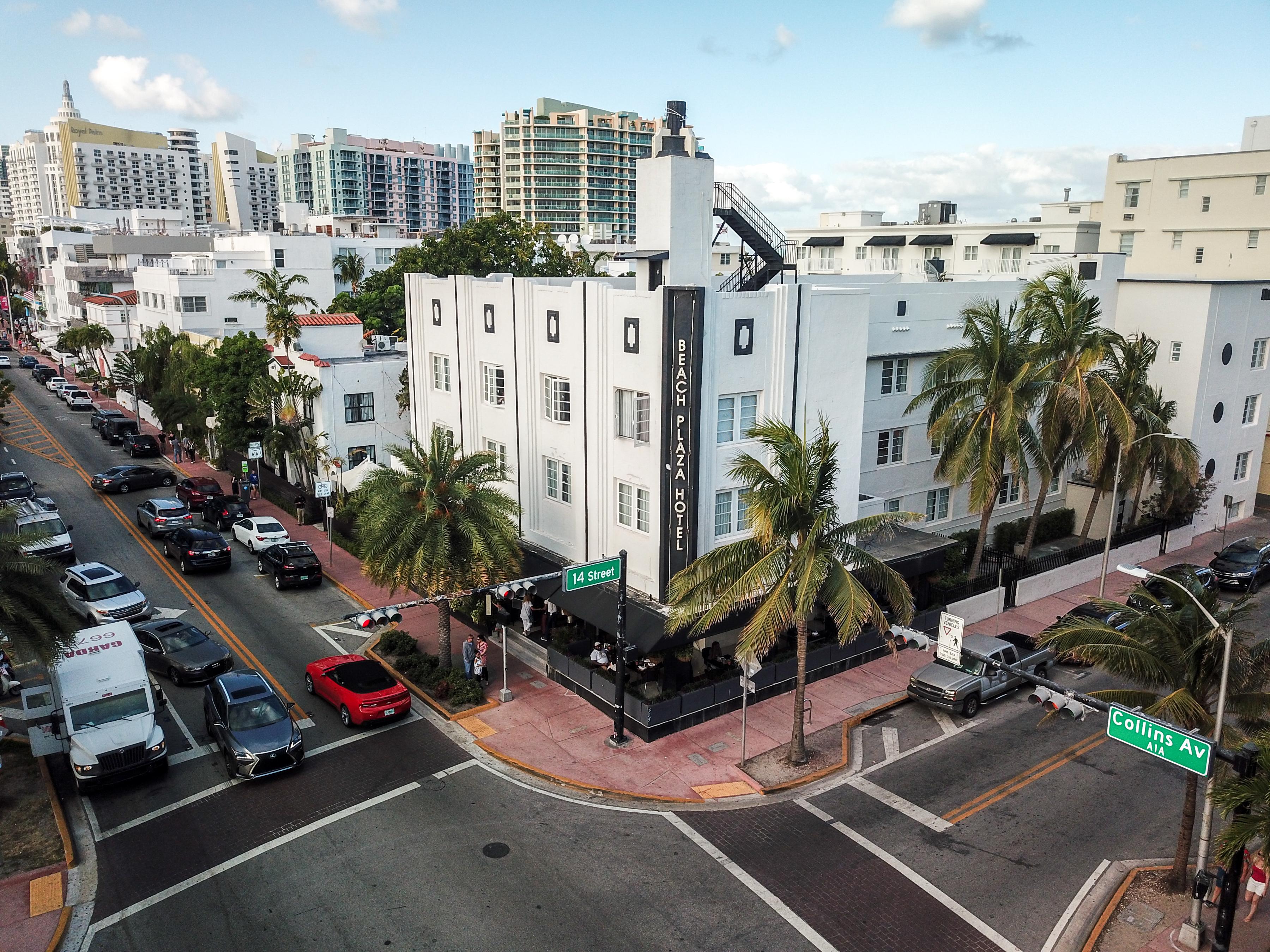 South Beach Plaza Hotel Miami Beach Buitenkant foto
